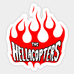 The Hellacopters - Flames logo Sticker